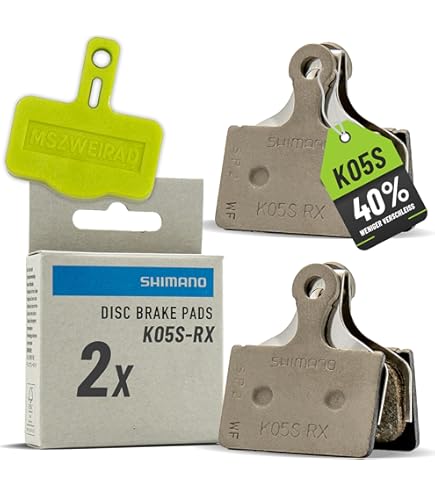 SHIMANO (SHIMANO) reparatieonderdelen schijfremblokken L05A-RF met harsvinnen 1 paar EBPL05ARFA