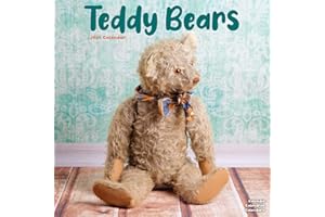 Teddy Bears Calendar 2024 Square Wall Calendar - 16 Month: Original Avonside-Kalender [Mehrsprachig] [Kalender]