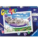 Royal Langnickel - Kit Dipingi Con I Numeri Gatti E Gattini Formato A4 - Set Completo Per Principianti