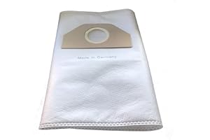 SAUBERMANN 10x Vliesbeutel für Kärcher passend für WD 3 / WD 3 Car Kit/WD 3 Fireplace kit/WD 3 P/WD 3 P Extension kit/WD 3 Premium/WD 3 Premium Car kit