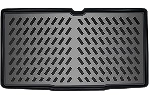 ELMASLINE Vasca baule in gomma 3D per Fiat 500 E 2020-2025 (500e elettriche) | Tappetino bagagliaio – Accessori