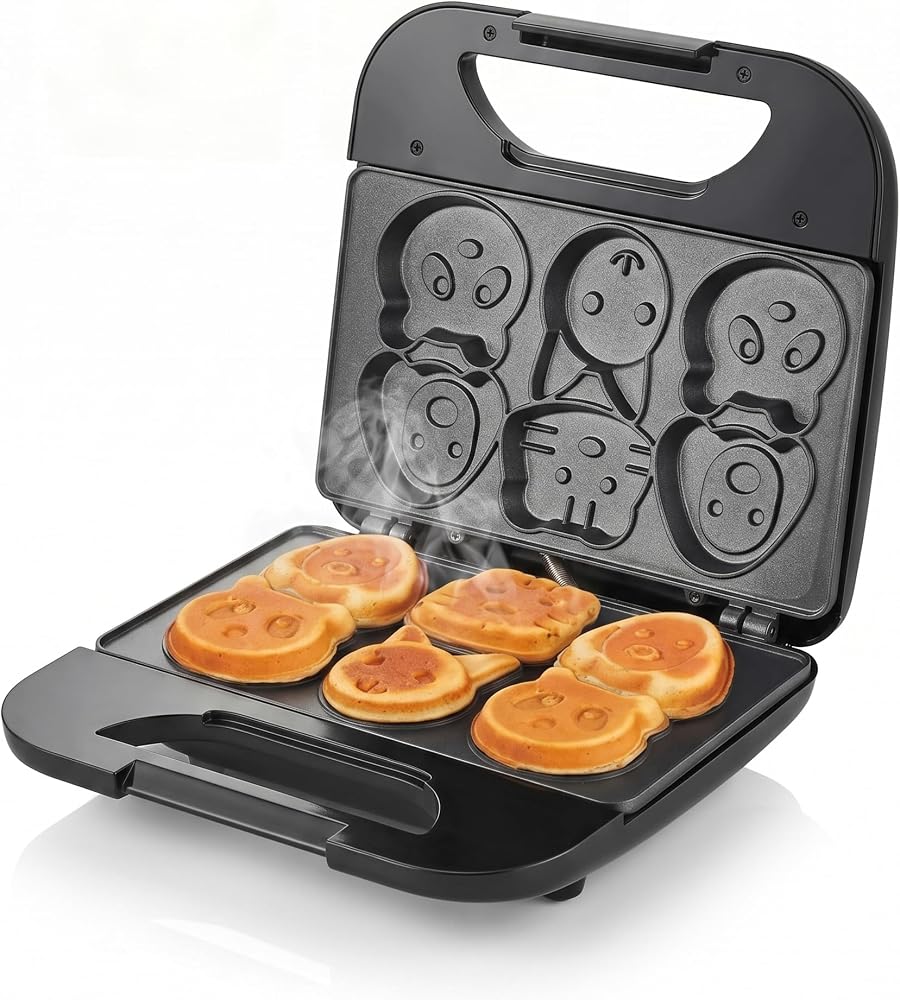 Kiwi KSM-2405K Siyah Çocuk Waffle Makinesi