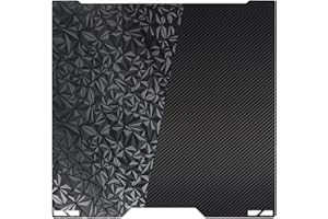 Nssnlur PEO PET H2D Placa de impresión 346 x 355 mm, flexible de acero con resorte de presión para impresora 3D Bambulab H2D H2D Combo Laser