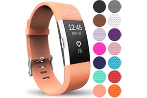 Yousave Accessories - Correa de repuesto compatible con Fitbit Charge 2, correa de repuesto para Fitbit Charge 2, disponible en 15 colores
