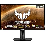 ASUS TUF Gaming VG27AQZ - 27 Zoll WQHD Monitor - 165 Hz, 1ms MPRT, G-Sync kompatibel, HDR 10 - IPS Panel, 16:9, 2560x1440, Di