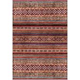 Gloria Td408 Multi Şal Desen Dokuma Sa&ccedil;aklı Kilim, Multi, 100 x 300