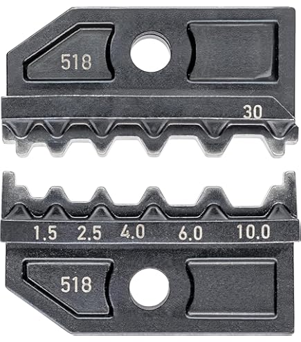 KNIPEX 97 49 11 krimpprofiel voor niet geïsoleerde klem-, buis- en perskabelschoenen en niet geïsoleerde klem-, stoot- en persve KNIPEX 97 49 11 krimpprofiel voor niet geïsoleerde klem-, buis- en perskabelschoenen en niet geïsoleerde klem-, stoot- en persve