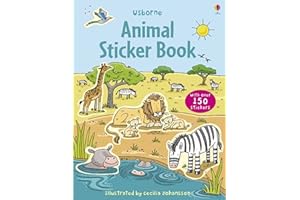 Animal Sticker Book (Usborne Sticker Books) (First Sticker Books)