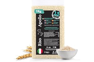GENERICO Riso Apollo Italiano 1 kg – Senza Glutine e Profumato – Alternativa al Basmati – Coltivato in Piemonte – Perfetto per Piatti di Pesce, Carne e Verdure | 13 di Ilaria
