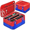 Switch Carry Case, Storage Carrying Case Compatible With Nintendo Switch/Switch OLED Soft Shell Protective Travel Case for Switch Console Pro Controller & Accessories