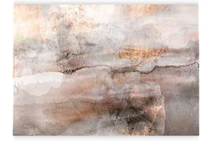 murando - Carta da Parati Adesiva Astratto 343x256 cm Fotomurali Adesivi Murali Rivestimento Parete Moderna per Pareti Adesiva Muro Decorativo Fotomurale Soggiorno Natura Fiori come dipinto