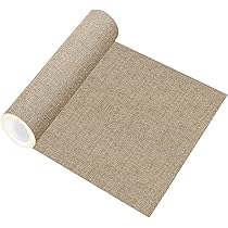 Toppe Adesive In Lino 20x28cm - 3 Pezzi Beige Scuro Per Riparazione Divani E Sedili Auto - Foto 10