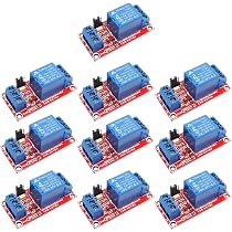 Binghe Modulo Relè 12V - 5 Pezzi 1 Canale Scheda Con Fotoaccoppiatore, Espansione Unidirezionale, Supporta Trigger Di Livello Alto E Basso, Compatibile Con Arduino - 4