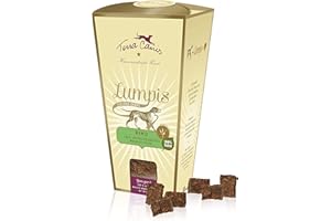 Terra Canis Manzo - Bocconcini per cani Lumpis, 100g I Carne pura per cani con ingredienti di autentica qualità human-grade al 100%