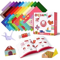 Papier Origami 1100 Feuilles Double Face 15x15 Cm - Couleurs Premium Pour Enfants Et Adultes