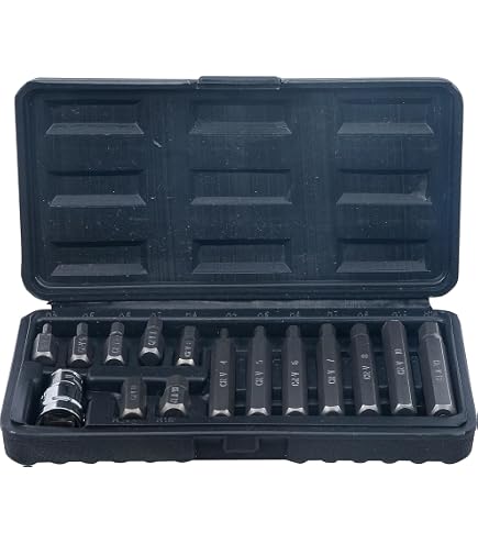 Douille 3/8" 6 Pans 7mm KS Tools - Pour Bougies De Préchauffage Et Autres