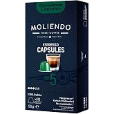Moliendo Finest Coffee Kaps&uuml;l No:5 Nespresso Uyumlu Al&uuml;minyum Kaps&uuml;l 10 Adet