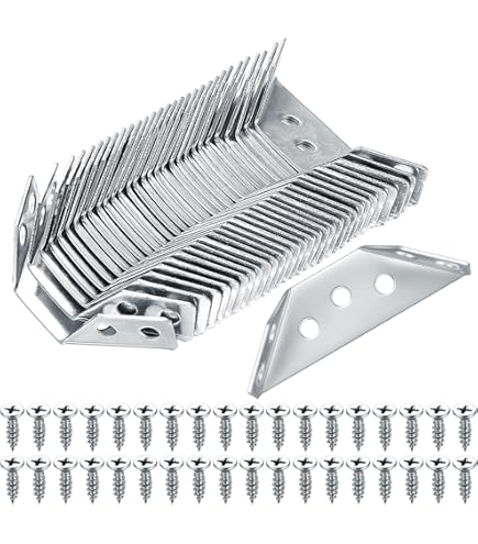 Aazon.co: Andor 12 Pack Corner Brace 4x2 Heavy Duty Stainless Steel