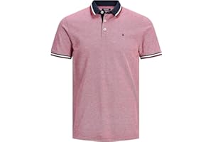 JACK & JONES Men's Jjepaulos Polo Ss Noos Shirt