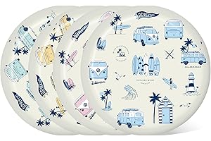 PUCKATOR Set di 4 Piatti da Picnic in rPET - Explore - Volkswagen T1