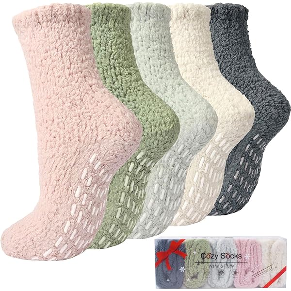 AGRIMONY Grappige Warme Knuffelsokken Dikke Thermosokken Kattensok Dames Meisje Cadeau Kerstmis Geschenken Verjaardag, L