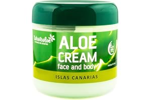 TABAIBA Aloe Vera Cream Face Cream and Body Aloe Vera Tabaibaloe, Fresh, 1 count, 300 ml