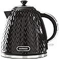 Daewoo SDA1773 Argyle Collection, 1.7L, Electric Kettle With Removable Lid and Filter For An Easy Clean, Auto Shut Off And Power Indicator For Safety, Black