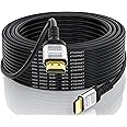 Soonsoonic 4K HDMI Cable 50Ft | High Speed HDMI 2.0 Cable 4K@60Hz 2K 1080P 3D ARC Ethernet HDMI Cord | for UHD TV Monitor Laptop Xbox PS4/PS5 ect (15m)