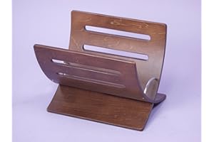 Iovivo Zeitungsständer aus Formholz klassisch, 36x28x29 cm braun