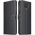 ELESNOW Cover per Xiaomi Redmi Note 9S / Note 9 Pro, Flip Custodia in Pelle PU Premium per Redmi Note 9S / Note 9 Pro (Nero)