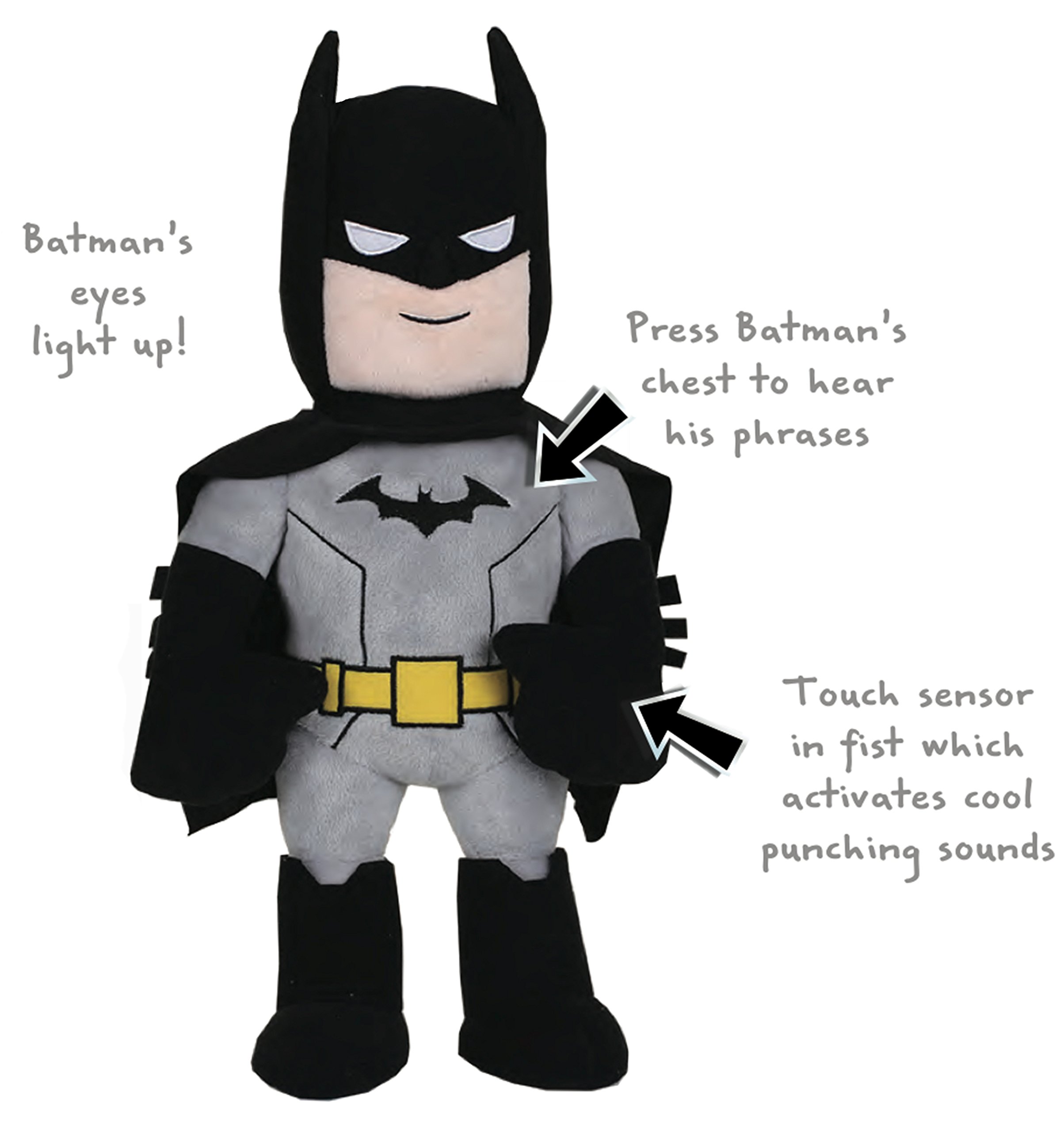 DC-Superfriends-Interaktives-Spielzeug-Power-Punch-Batman-Soft