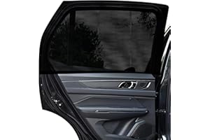 CHWNIBAY Pare Soleil Voiture Bébé,2 Pièces Chaussette Voiture Soleil,Pare Soleil Voiture Enfants,Bloquer Les Rayons UV Anti Moustiquaire,Universelle pour Plupart des Véhicules