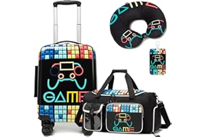 HTgroce Maleta de Viaje Cabina Infantil Niños, Maletas De Viaje Bolsa Fin de Semana Bolsa de Deporte Niños, Equipaje de Mano Niños