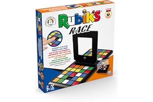 Rubik's, Cubo di Rubik l'originale, Race game il classico gioco da tavolo delle combinazioni di colori, Un testa a testa dal ritmo serrato, rompicapo per adulti, 8+,