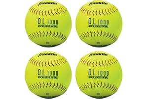 'Franklin Sports Official Size Softballs - 12'' Softballs - Fastpitch Practice Softballs - Great for Practice + Training - Official Size + Weight'