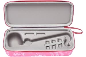 FCNJSAO Cute Carrying Case for Otamatone Electronic Musical Instrument Organizer Storage Holder Perfect for Music Lovers Travel Storage Closure Lightweight Carrying Storage Case Print