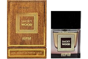 FIICO Anfar London - Smoky Wood by Anfar for Men - 3.4 oz Extrait De Parfum Spray