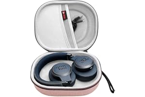 XANAD Headphones Over Ear Case for JBL Tune 770nc / JBL Tune 720bt / JBL Tune 510bt / JBL Tune 520bt / JBL Live 770nc / JBL Live 670nc Headphones Case, pink, casual