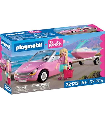 PLAYMOBIL 72124 Barbie Mode de Plage Cabine de Change pas cher