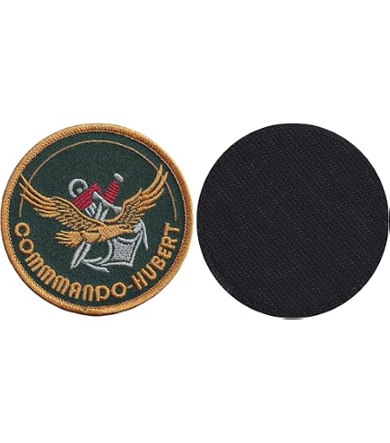 Écusson Brodé FROM HAWAII WITH LOVE - Patch Scratch 8cm - Style Commando Marine - Avec Carré Scratch Offert