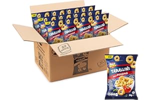 APERI SNACK Aperisnack® - AP01.004.15 Tarallino Pizzaiola Box 50pz Monoporzione 35g Snack Salati e Stuzzichini Ideali per l'Aperitivo e le tue Feste