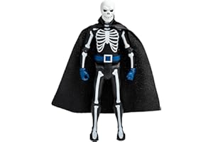 McFarlane Toys DC Retro Lord Death Man figurka - 15 cm, inspirowana komiksem Batmanem 168 cm, przegubowy design z mieczem - zabawka kolekcjonerska