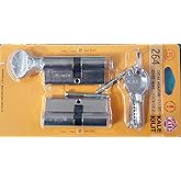 Castle Lock 264 Set of 2 (SNC+SMC) Lock Cylinder with Public Key, Barrel (68 mm)