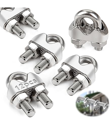 Rigging Hardware E. Galvanized U Bolt DIN741 Wire Rope Clamps - Wire Rope Clip And DIN741 Wire - Foto 7