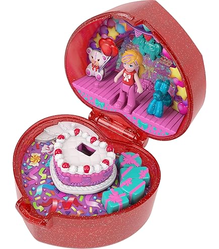 Polly Pocket - Mattel - Bus Concert Rock avec chambre et loge - Bleu et rose - A partir de 4 ans Polly Pocket - Mattel - Bus Concert Rock avec chambre et loge - Bleu et rose - A partir de 4 ans