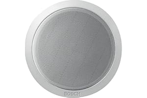 BEST PRICE SQUARE osch LHM 0606/10 100v line Ceiling Loudspeaker Speaker (Round Metal Grille)