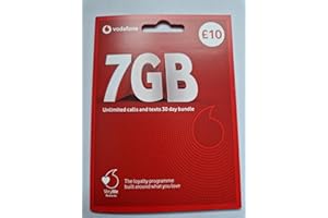 Vodafone UK 2G 3G 4G 5G Multi Size SIM Card - Pay As You Go. Standard/Micro/Nano