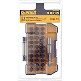 DEWALT DWAX100IR Darbe Hazır Vidalama Sert Kılıf Seti, Ekstra K&uuml;&ccedil;&uuml;k, 31 Adet