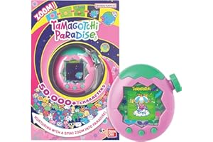Bandai Tamagotchi Paradise Digital Pet Pink Land Shell | Evolved Electronic Pet Toy With Zooming Worlds | Tamagotchi Paradise Virtual Pets For Kids And Adults Make Fun Gifts For Girls And Boys