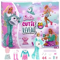 Barbie Doll Advent Calendar with 24 Accessories | Blonde Fashion